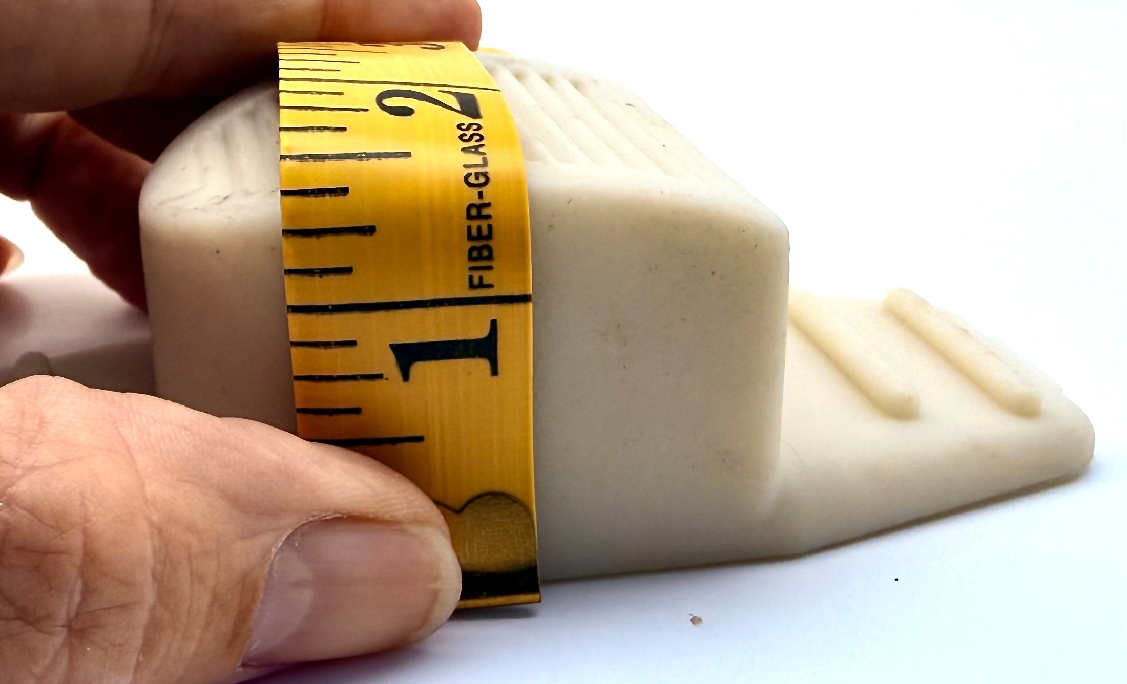 OrthoTape Walking Cast Heel | Rubber Orthopedic Heel for Short Leg Cast