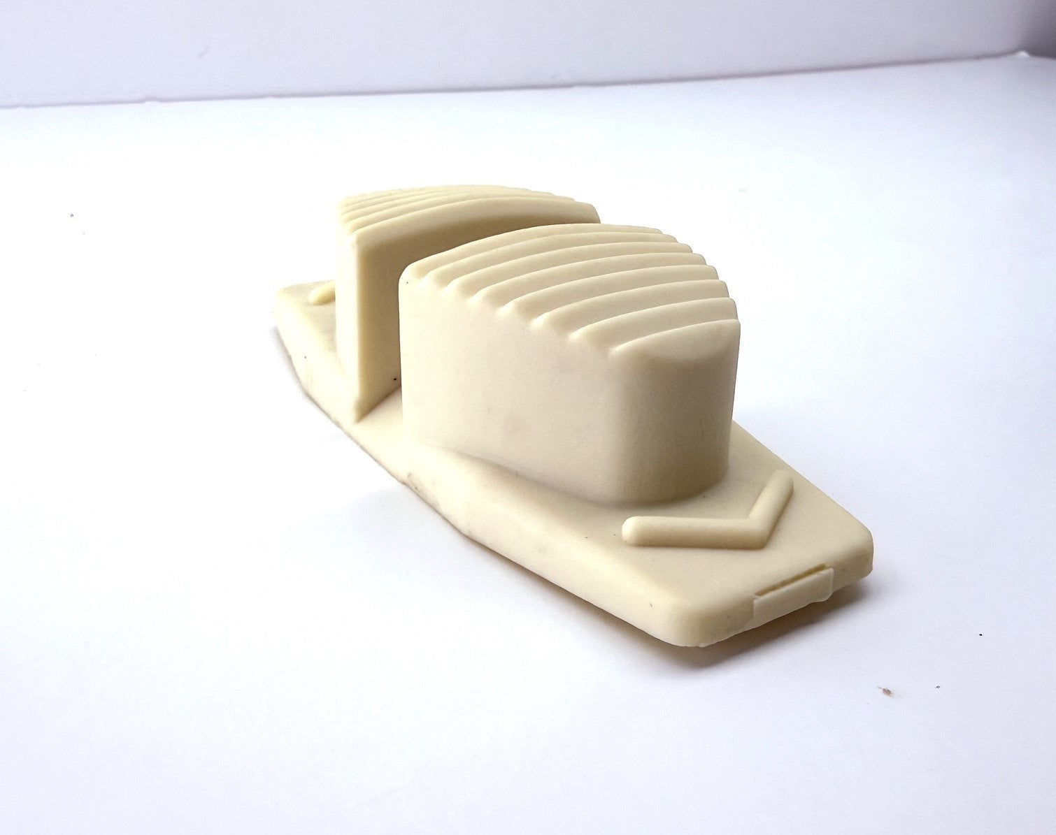 OrthoTape Walking Cast Heel | Rubber Orthopedic Heel for Short Leg Cast