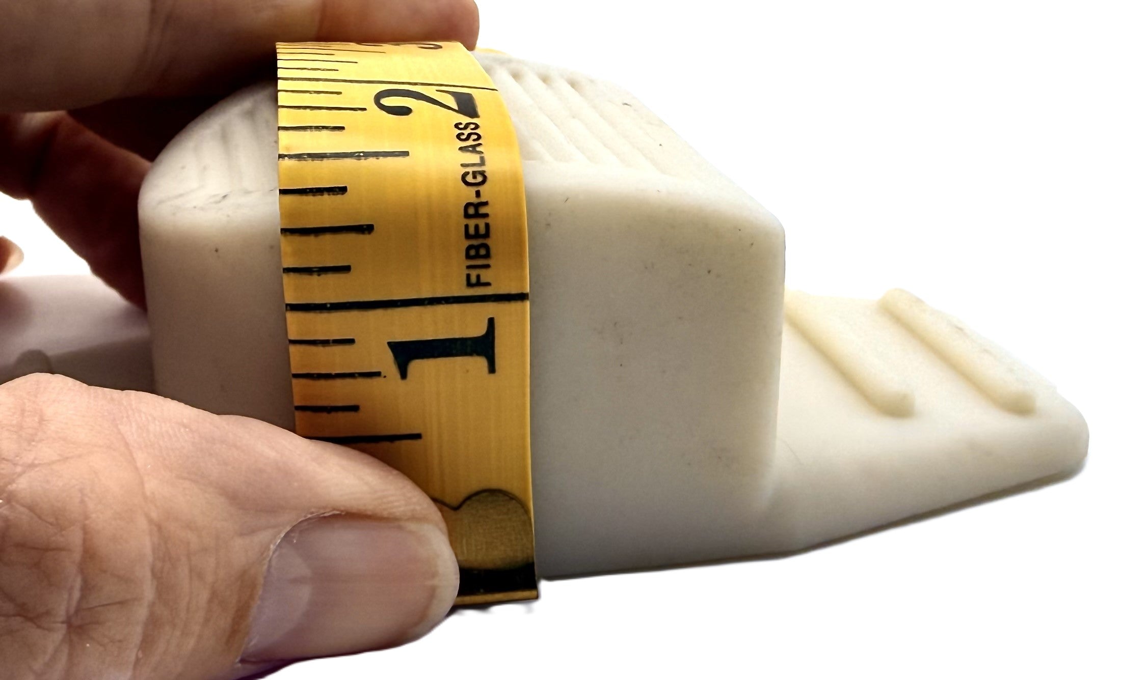 OrthoTape Walking Cast Heel | Rubber Orthopedic Heel for Short Leg Cast