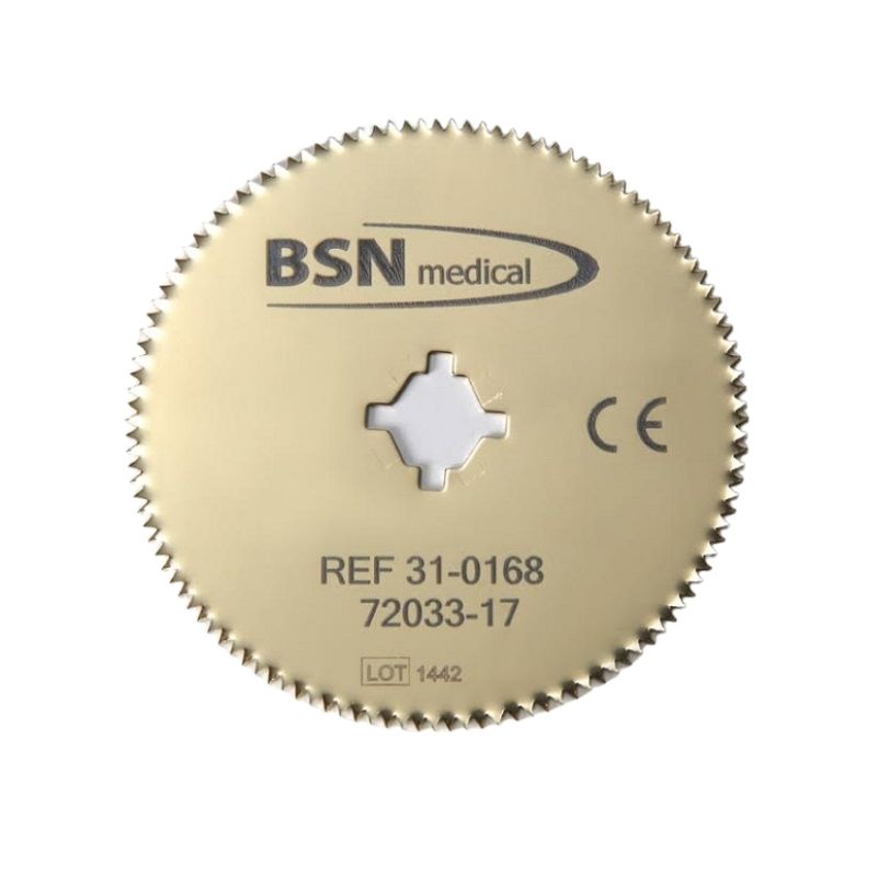 BSN Medical Titanium Nitride Gold Cast Saw Cutter Blade | 31-0168 2.5 Inch |