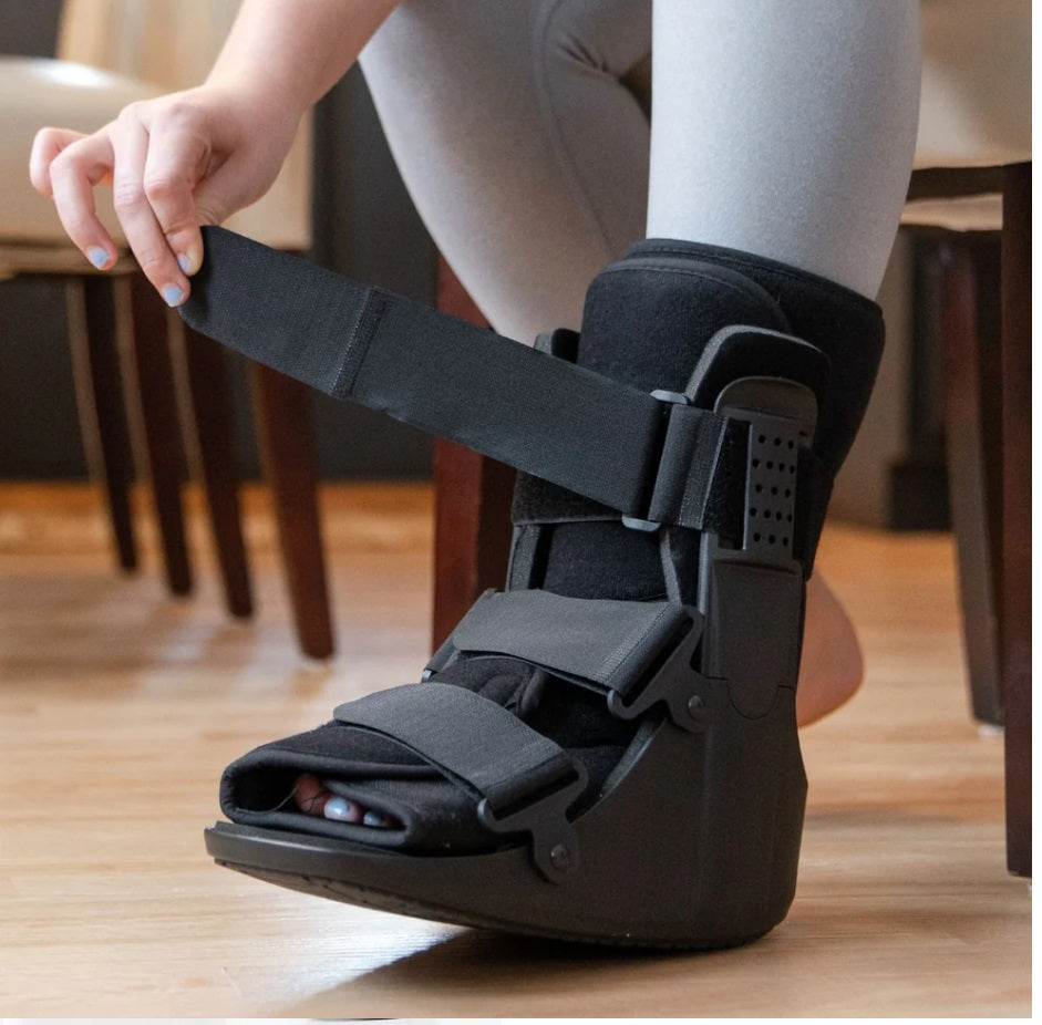 Fracture Foot Brace Walking Boot  | SHORT Non Inflated | -eLife