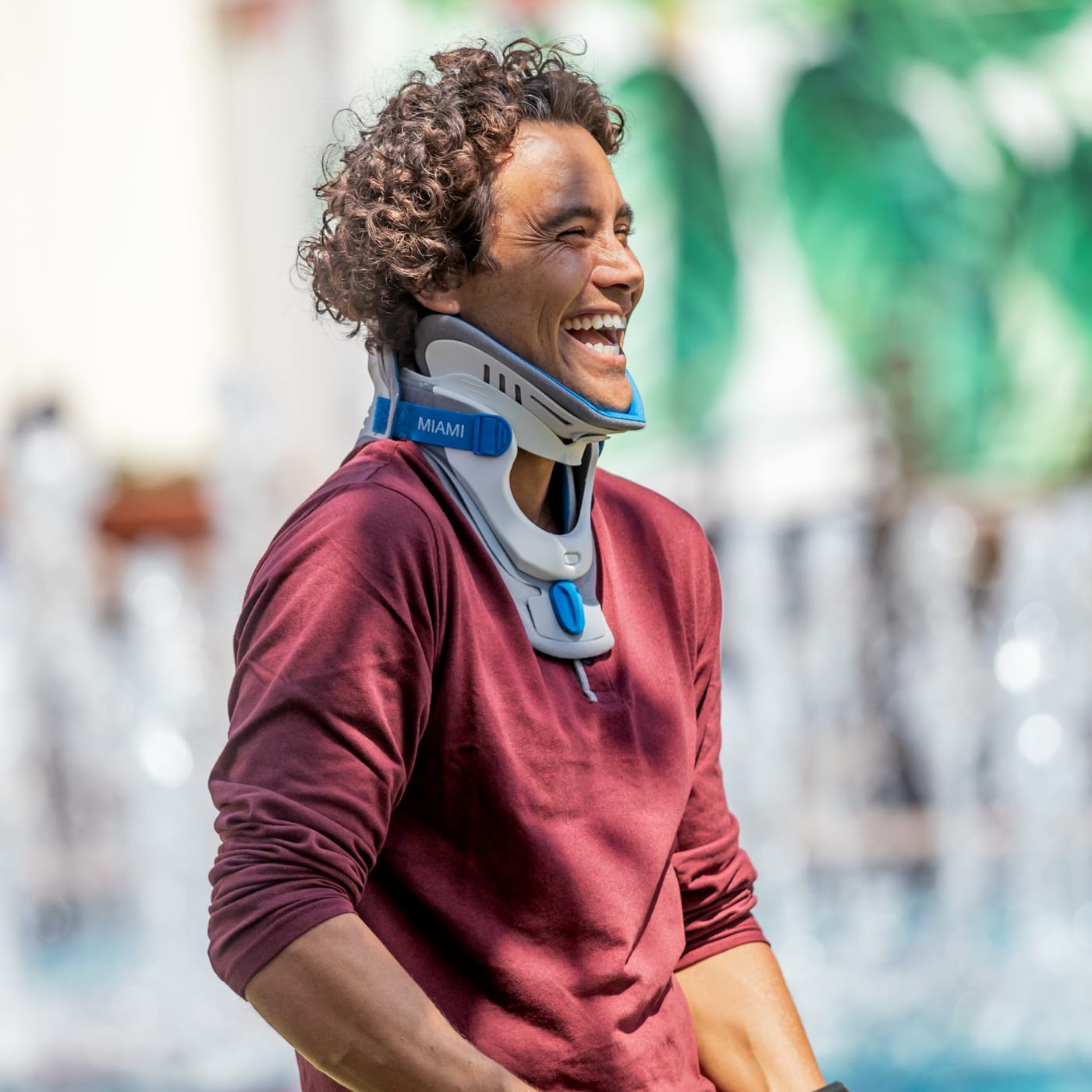 Miami J Select Neck Brace Replacement Pads - Ossur