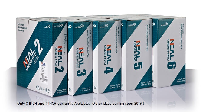 OrthoH20  Waterproof Cast Stockinette - (1 Full Roll) 33ft - OrthoTape.com