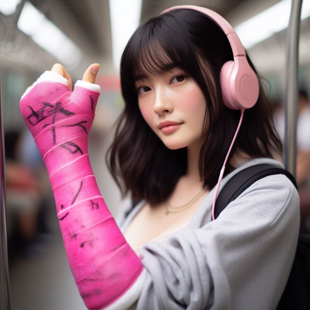 OrthoTape Fiberglass Short Arm Cast Kit – Thumb Spica Casting Material For Emergency & First Aid