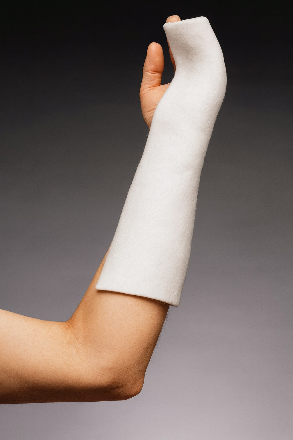 Boxer Fracture Ulnar Gutter Splint Kit - Fiberglass Splint with Padding