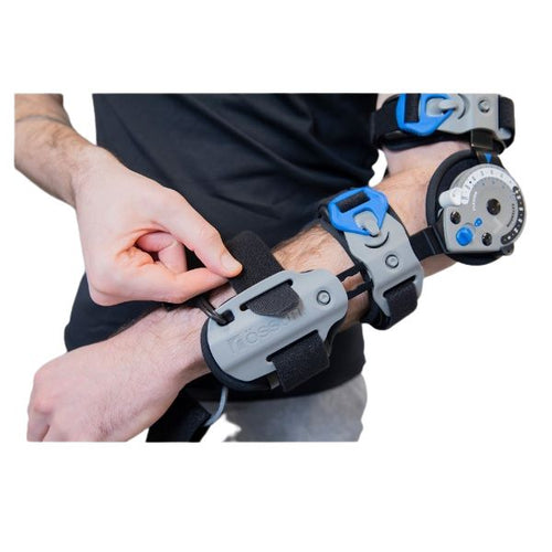 Ossur Rebound Post-Op Elbow Brace | ROM Adjustable Hinged | OrthoTape