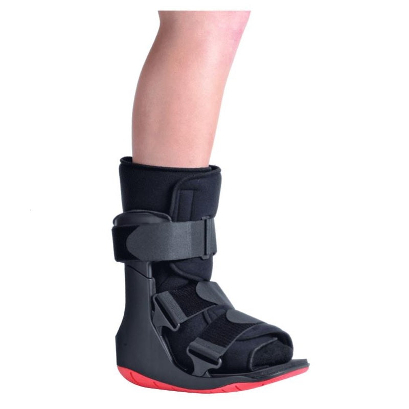 Ovation Medical Gen 2 Cam Walker Boot Non-Pneumatic Short Red