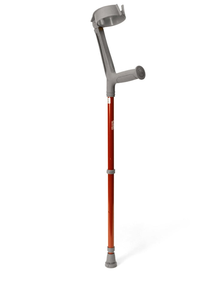 Walk Easy Model 471 forearm crutch showing a fixed full cuff