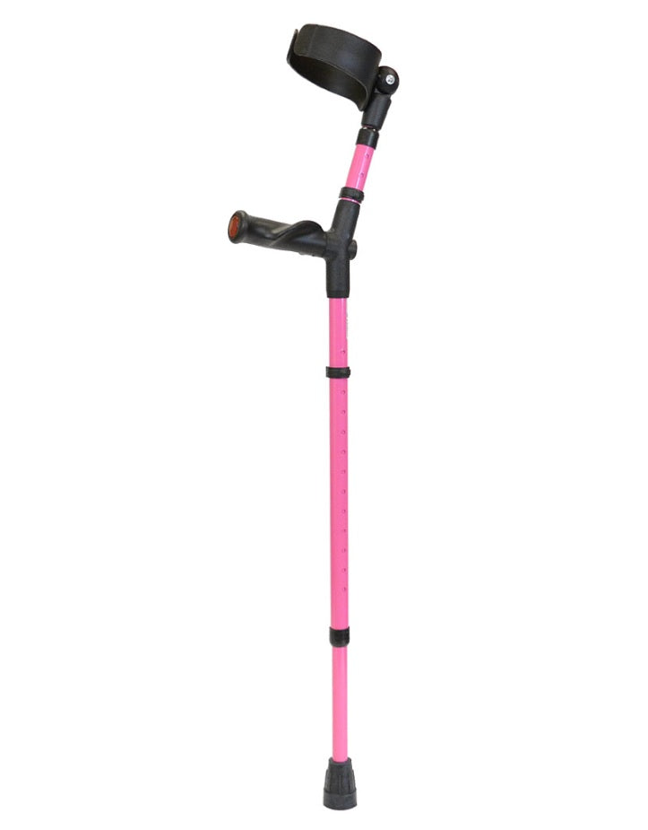 Walk Easy Adult forearm Crutches Anatomic Grip Full Cuff Model 495 (pair) - OrthoTape.com