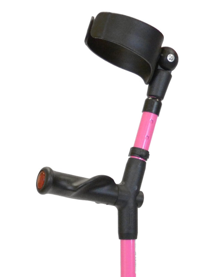 Walk Easy Adult forearm Crutches Anatomic Grip Full Cuff Model 495 (pair) - OrthoTape.com