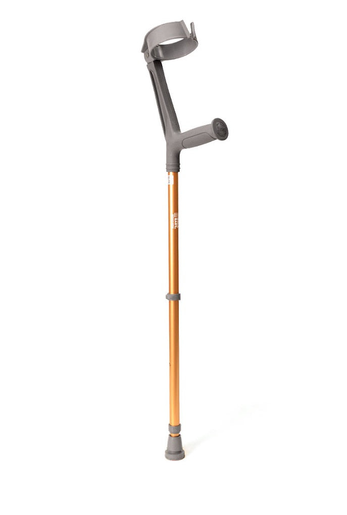 Walk Easy Adult Forearm Crutches fixed 4" Full Cuff Model 471 (pair)