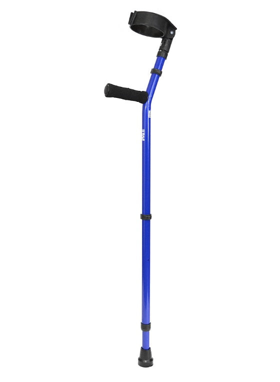 Walk Easy Adult Bariatric Forearm Crutches Adjustable Full Cuff Model 499 (pair)