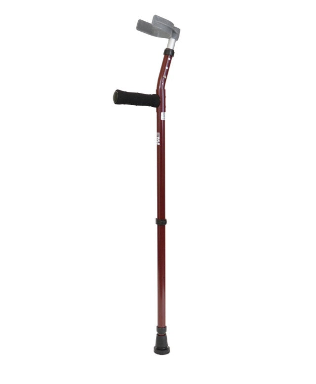 Walk Easy Adult Forearm Crutches Adjustable Half Cuff Model 494 (pair)