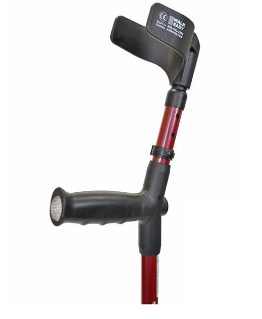 Walk Easy Adult Forearm Crutches Half Cuff Model 484 (pair)