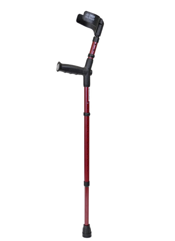 Walk Easy Adult Forearm Crutches Half Cuff Model 484 (pair)