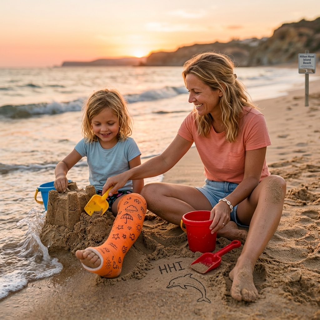 Waterproof Cast Long Leg Kit | Swim Cast Material – OrthoH2O